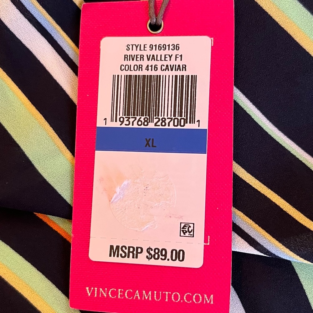 Vince Camuto "River Valley" Pullover Split Neck B… - image 9